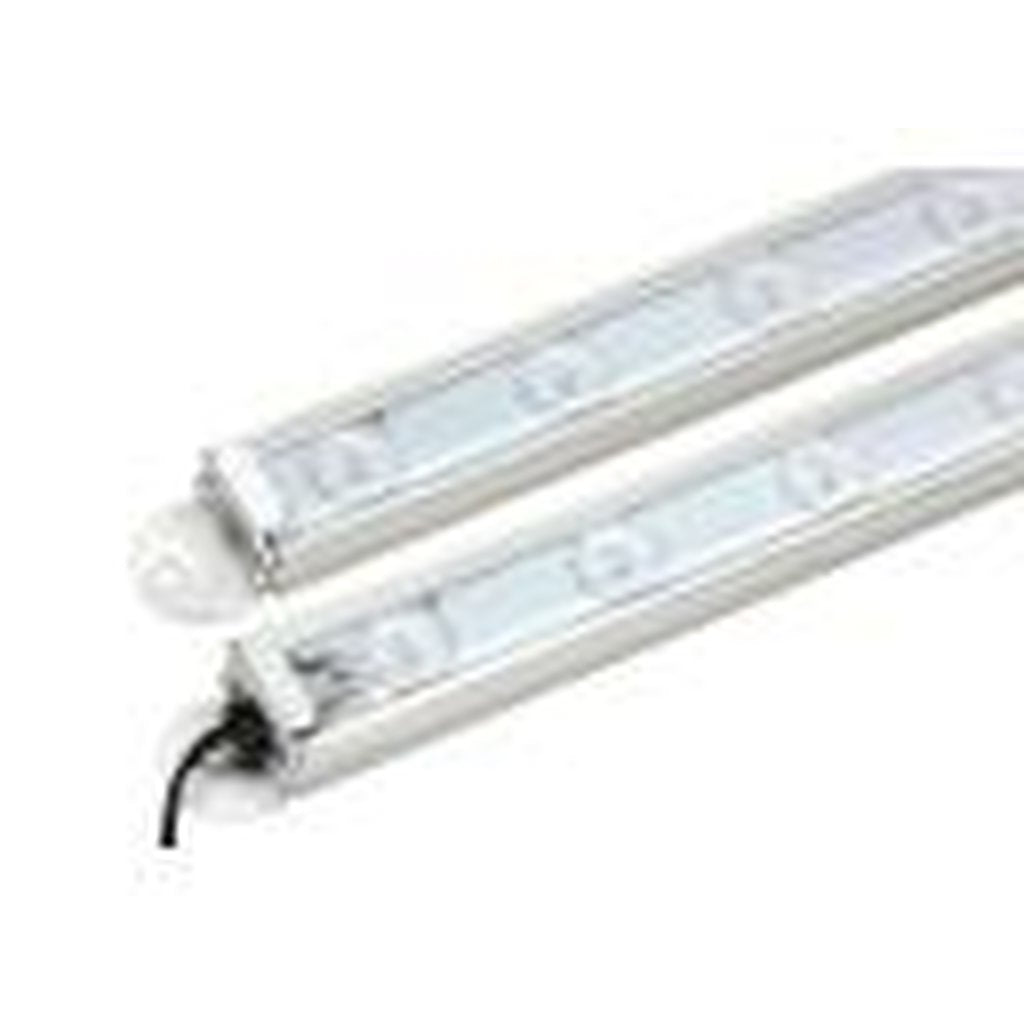 24 pack - MaxLite 99901 24W COOLER DOOR FIXTURE 6FT 3000K ALUM CLEAR