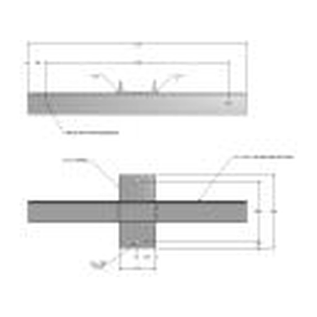 MaxLite 14102095 WOOD POLE; ANGLE MOUNT CROSSARM; 2 FIXTURES; BRONZE