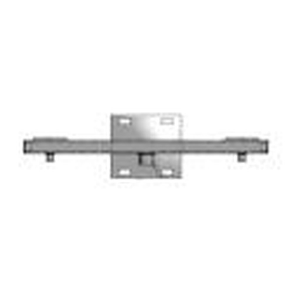 MaxLite 14102102 STEEL POLE; SIDE MOUNT CROSSARM; 2 FIXTURES; BRONZE