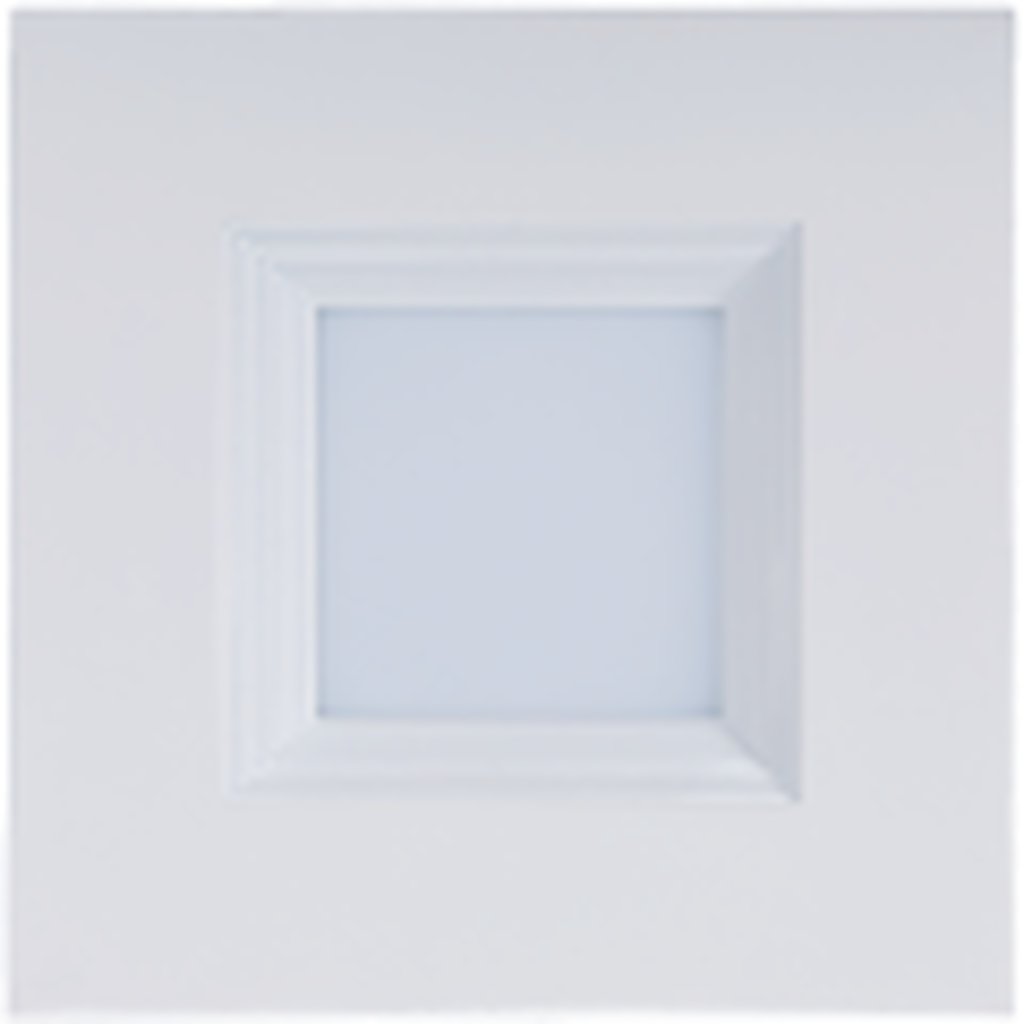 Luxrite LR23784 11W LED Baffle Dimmable Fixture 4" Downlight Square