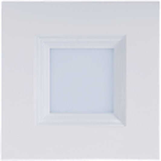Luxrite LR23784 11W LED Baffle Dimmable Fixture 4" Downlight Square
