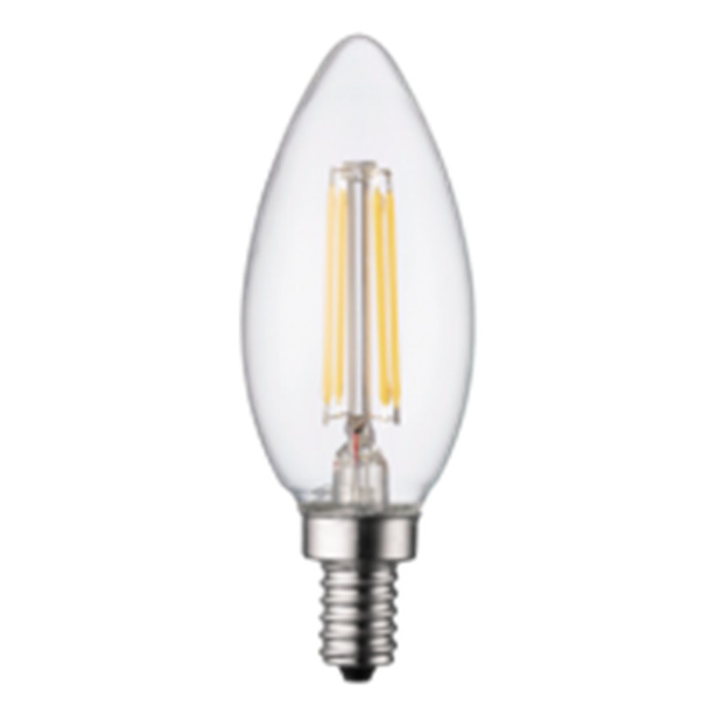 12 pack - TCP FB11D4018E12C 4W B10 ANTIQUE LED Light Bulb