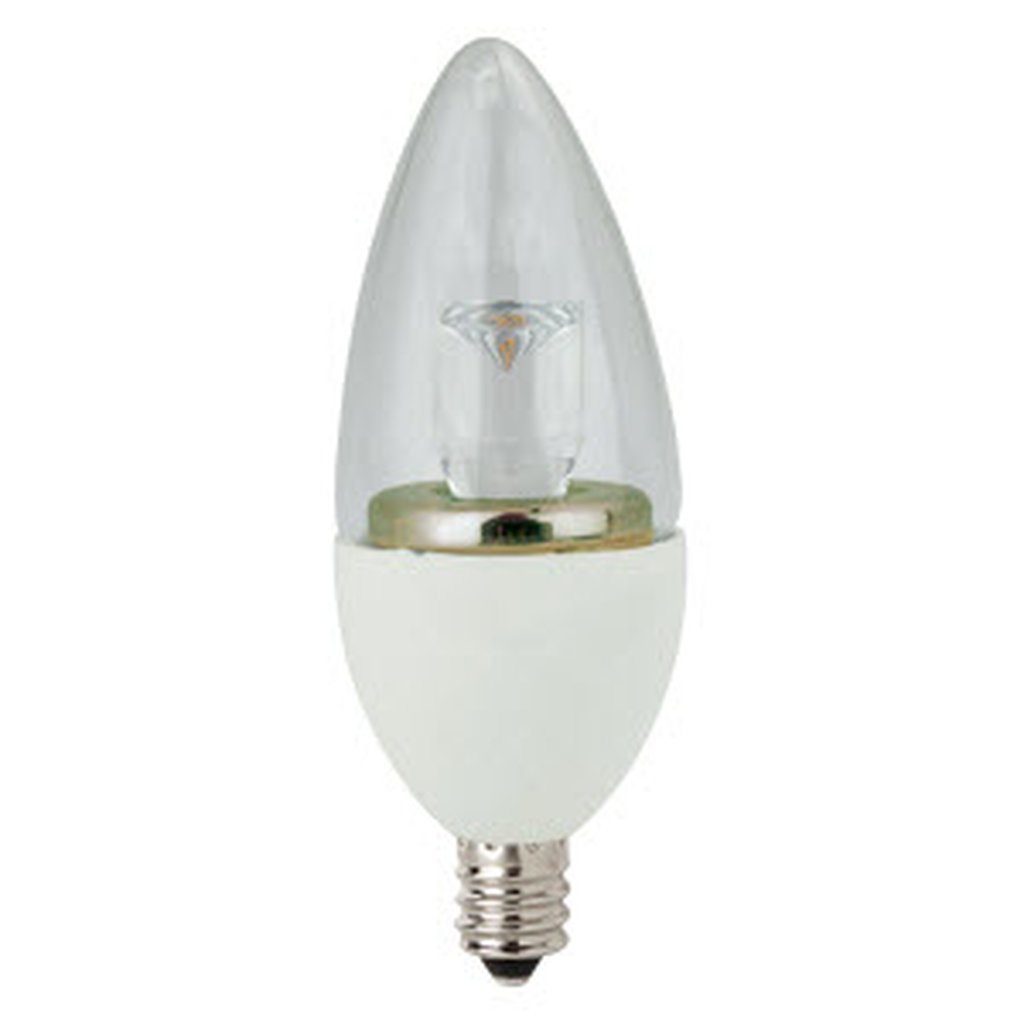 12 pack - TCP LED4E12B1124K 3W B11 LED Light Bulb