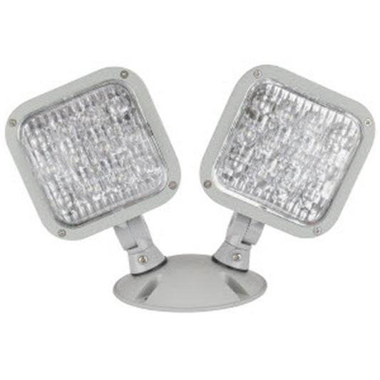 TCP LEDRH2 Emergency Fixture LED Combo Exit Double Remote Head SDT