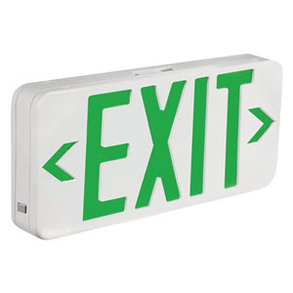 TCP 22745US Emergency Fixture LED Compact Polycarbonate Exit Sign