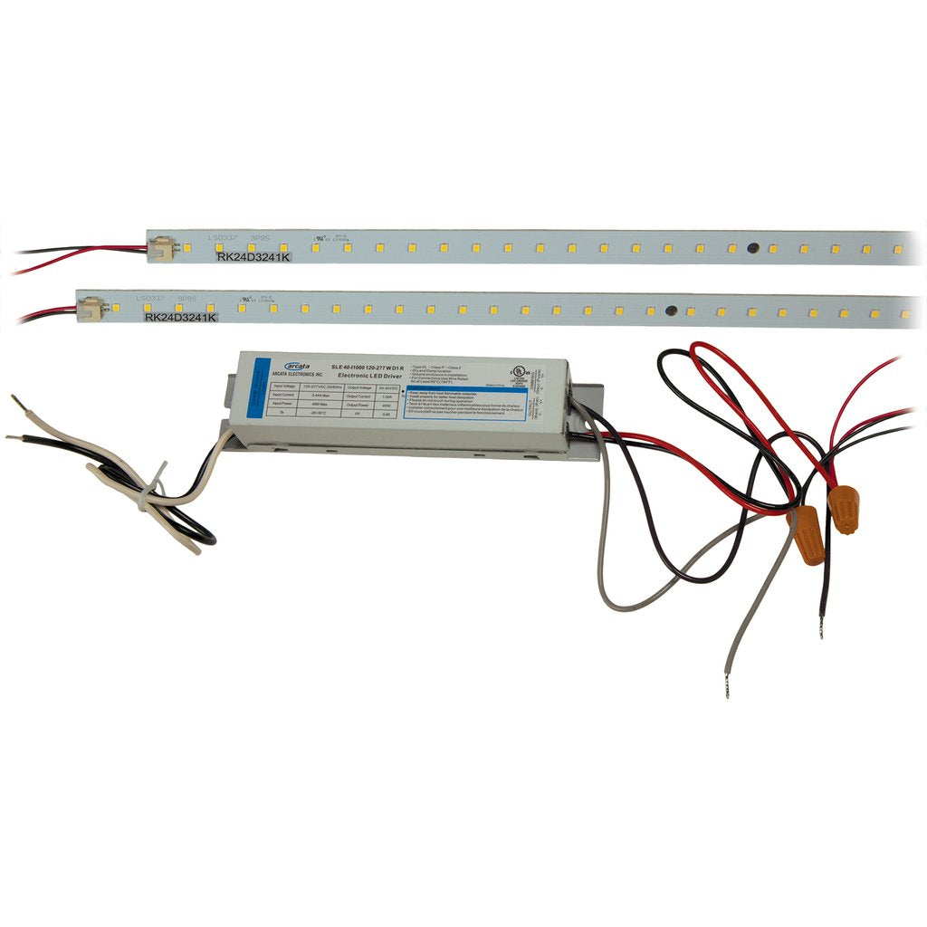 TCP RK14D1650K 16W LED Dimmable Fixture Troffer Retrofit Kit
