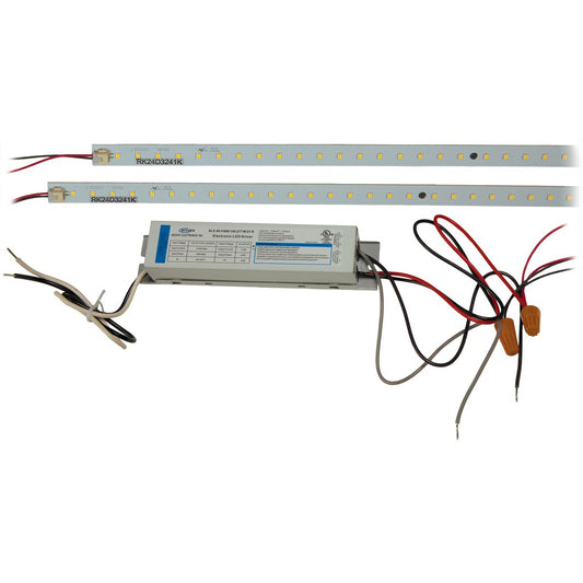TCP RK22D3250K 32W LED Dimmable Fixture Troffer Retrofit Kit