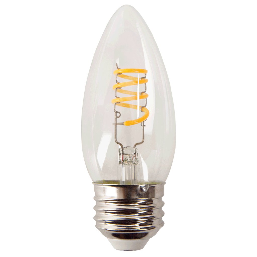 12 pack - TCP FB10D2518VC 3W B10 LED Light Bulb