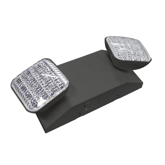 TCP LEDWELRCSDTB Emergency Fixture LED Lighting Black Remote Capable