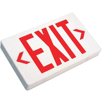 TCP 22743 Exit Fixture LED Compact Polycarbonate Sign Red Universal