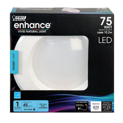 Feit Electric LEDR56/950CA 10.2W 5/6" Round LED Downlight Dimmable