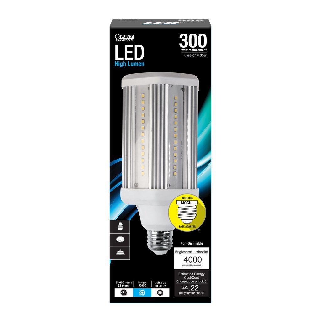 Feit Electric C4000/5K/LEDG2 35W LED Light Bulb