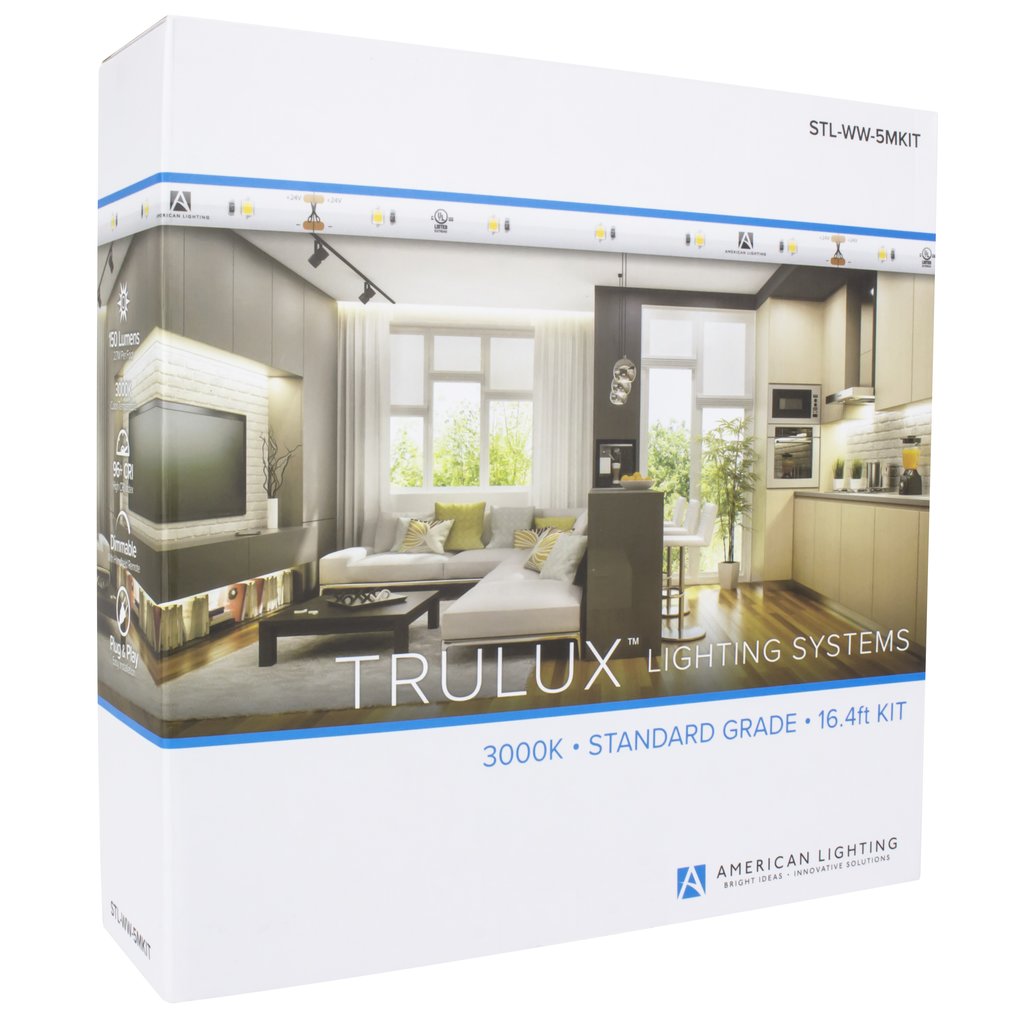 American Lighting STL-WW-5MKIT 16.4FT TRULUX KIT STANDARD 3000K 2.7W