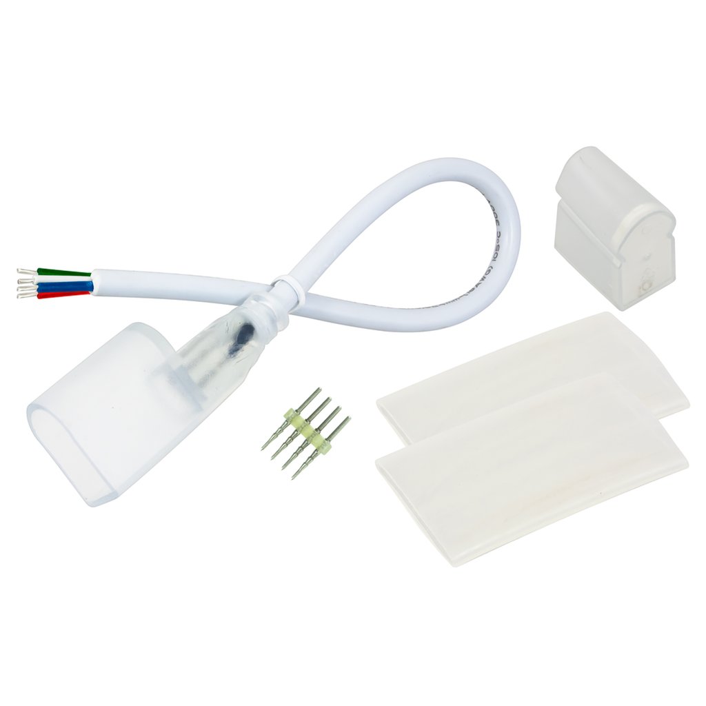 American Lighting RGB-NF-CONKIT-NP RBG NEON CONKIT NO PLUG 5FT INCL