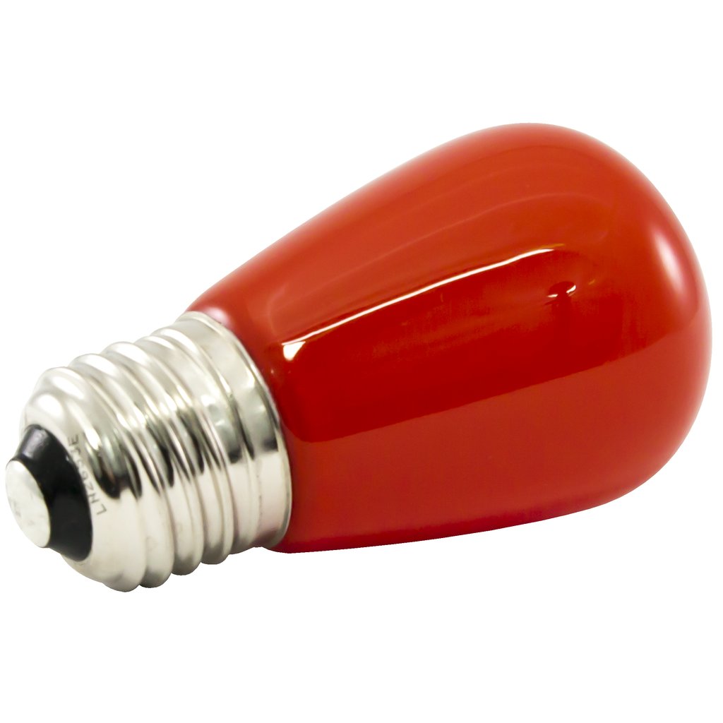 25 pack - American Lighting PS14F-E26-RE S14 Light Bulb