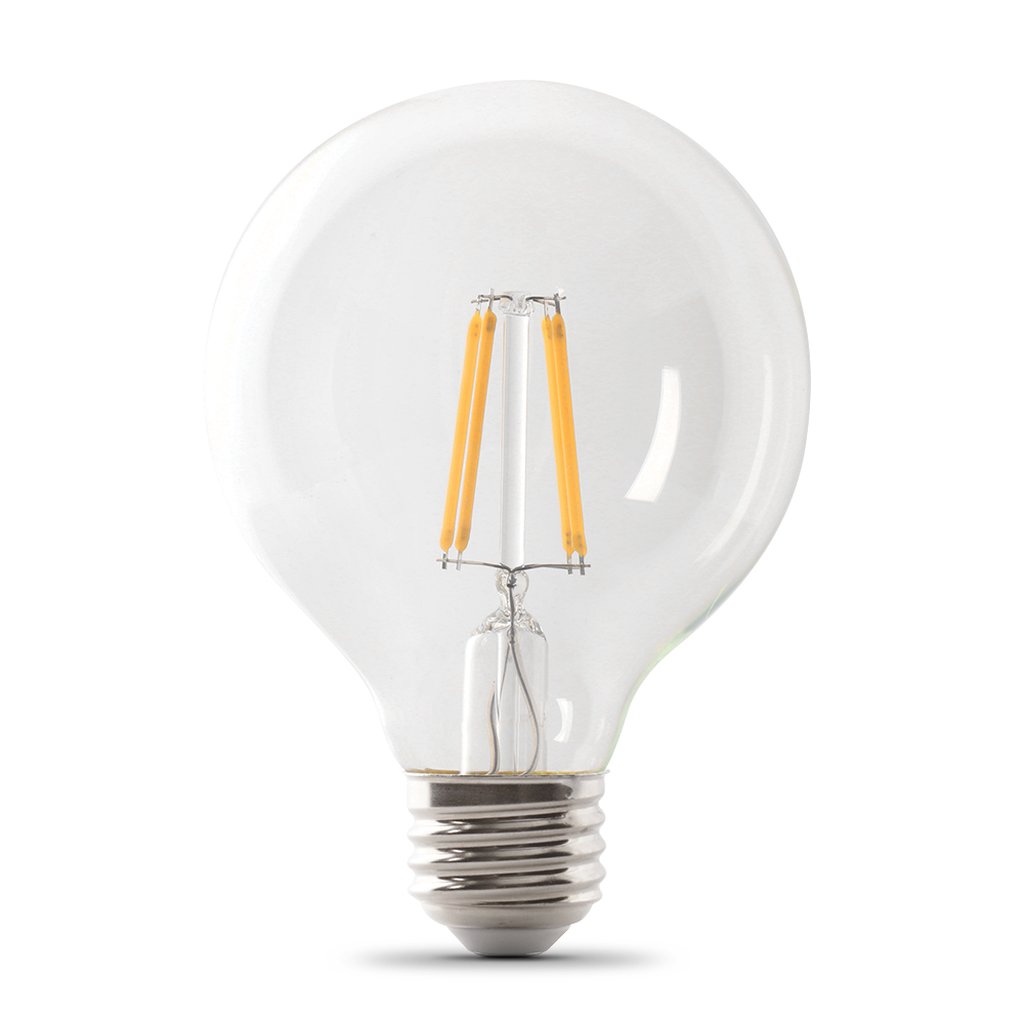 Feit Electric BPG2540/950CA/FIL 3.8W G25 LED Light Bulb