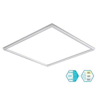 Luxrite LR24164 20W/30W/40W LED Frame Panel Dimmable Fixture 2X2 FRAME