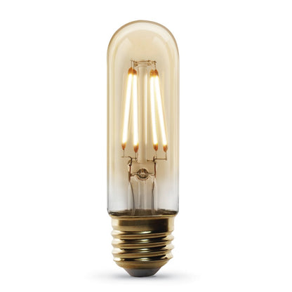 4 pack - Feit Electric T10/VG/LED 4W T10 LED Light Bulb