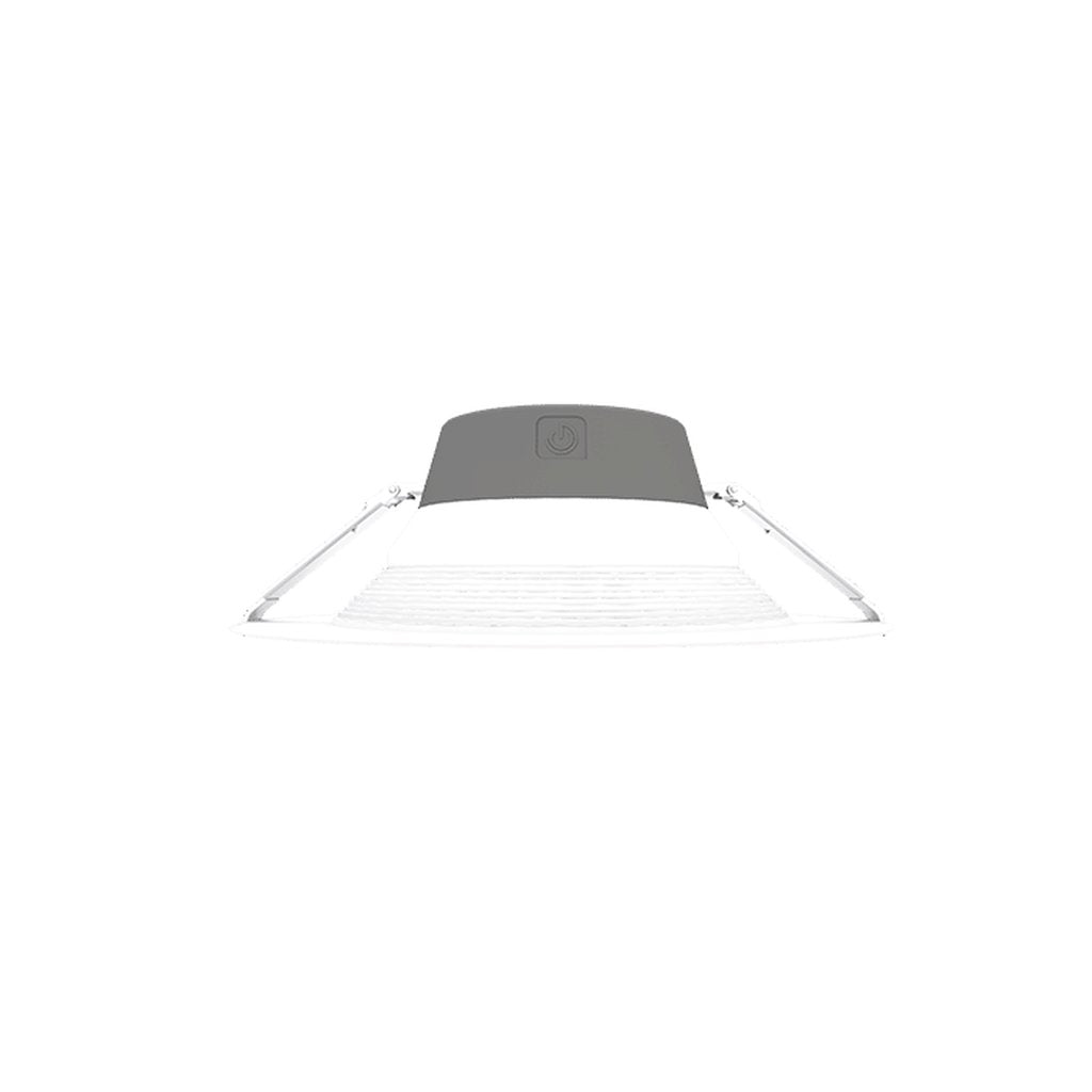 6 pack - Green Creative 35072 8.5W/12W/17W 8" Round LED Downlight