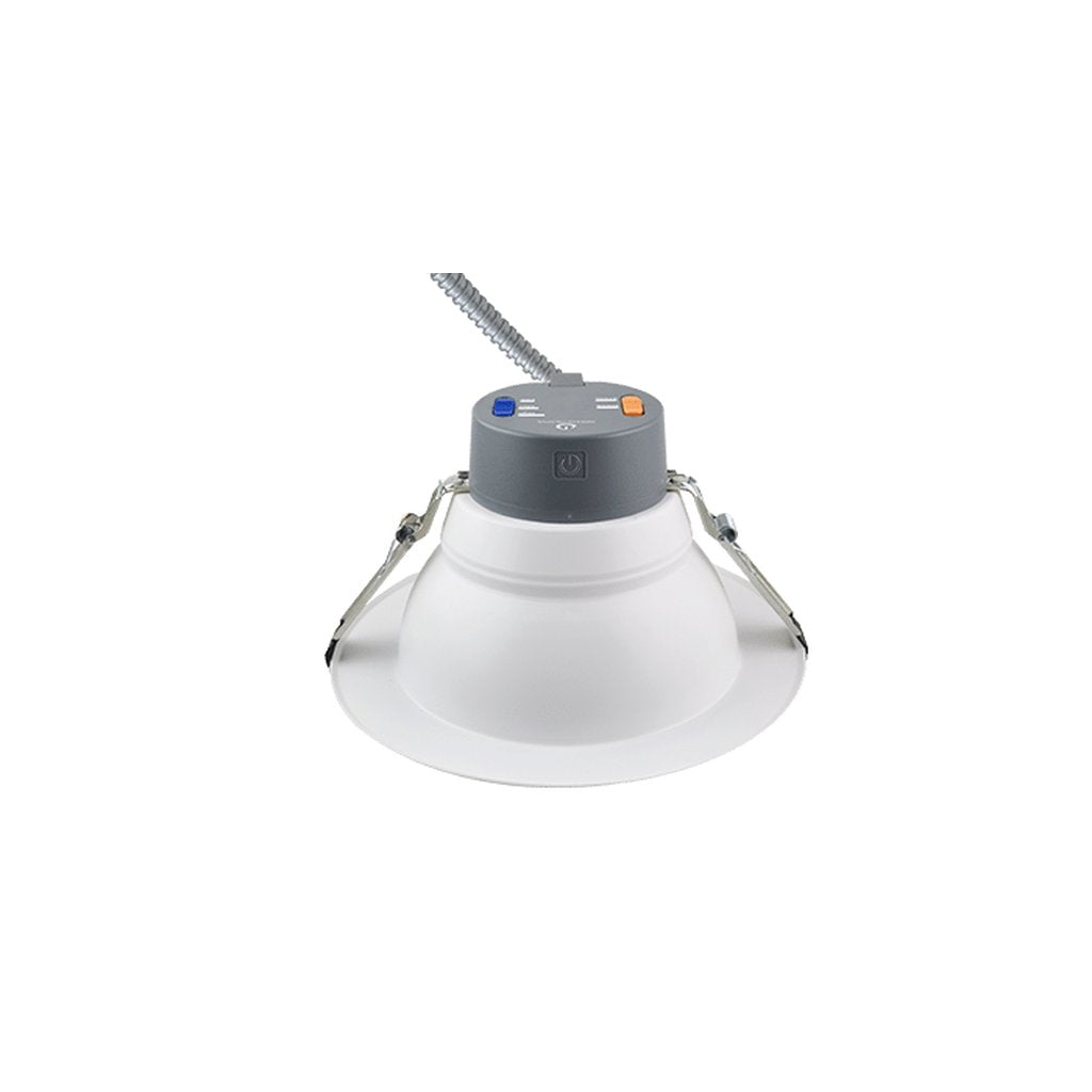 6 pack - Green Creative 98545 11W/15W/19W 8" Round LED Downlight