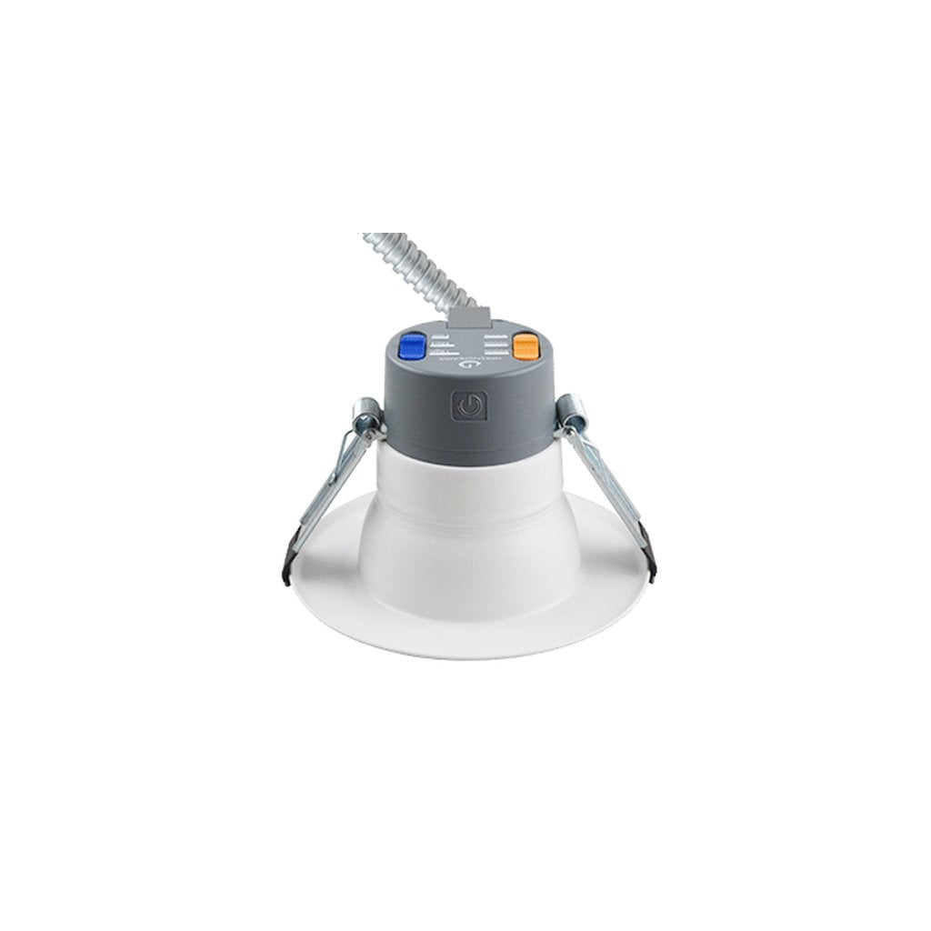 6 pack - Green Creative 98541 7W/9W/12W 4" Round LED Downlight