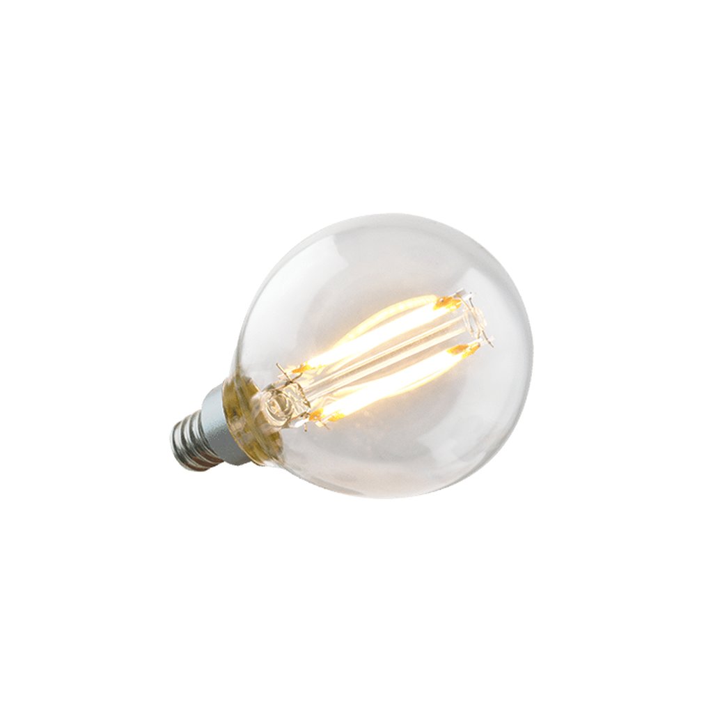 12 pack - Green Creative 36067 3.8W G16.5 Warm White LED Light Bulb