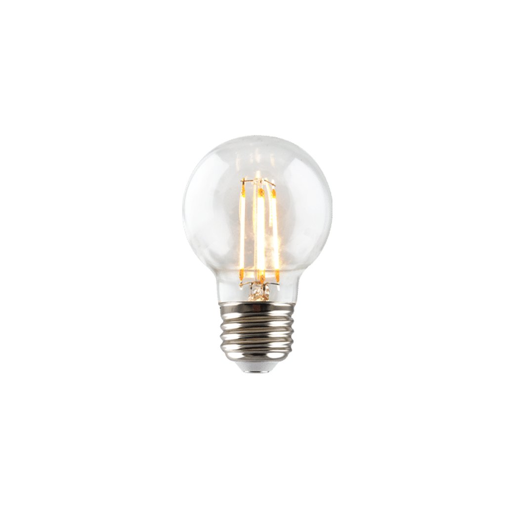 12 pack - Green Creative 36067 3.8W G16.5 Warm White LED Light Bulb