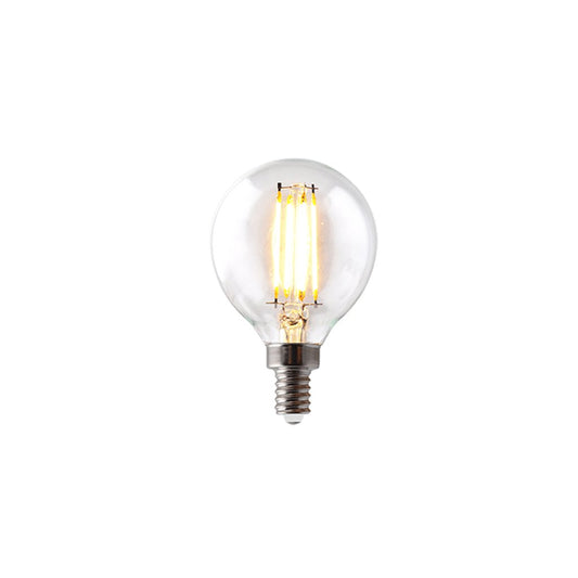 12 pack - Green Creative 36067 3.8W G16.5 Warm White LED Light Bulb