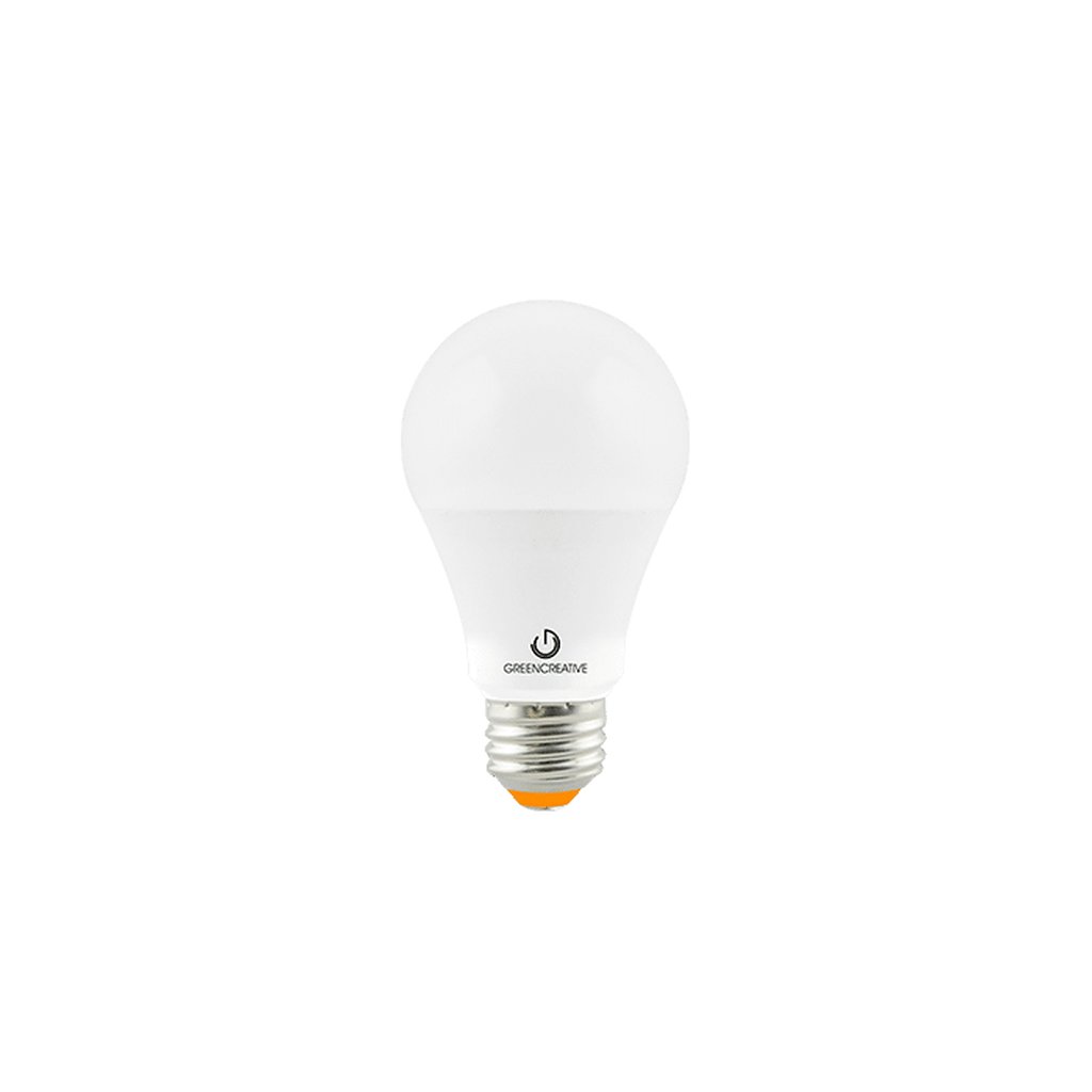 6 pack - Green Creative 98561 9W A19 LED Light Bulb