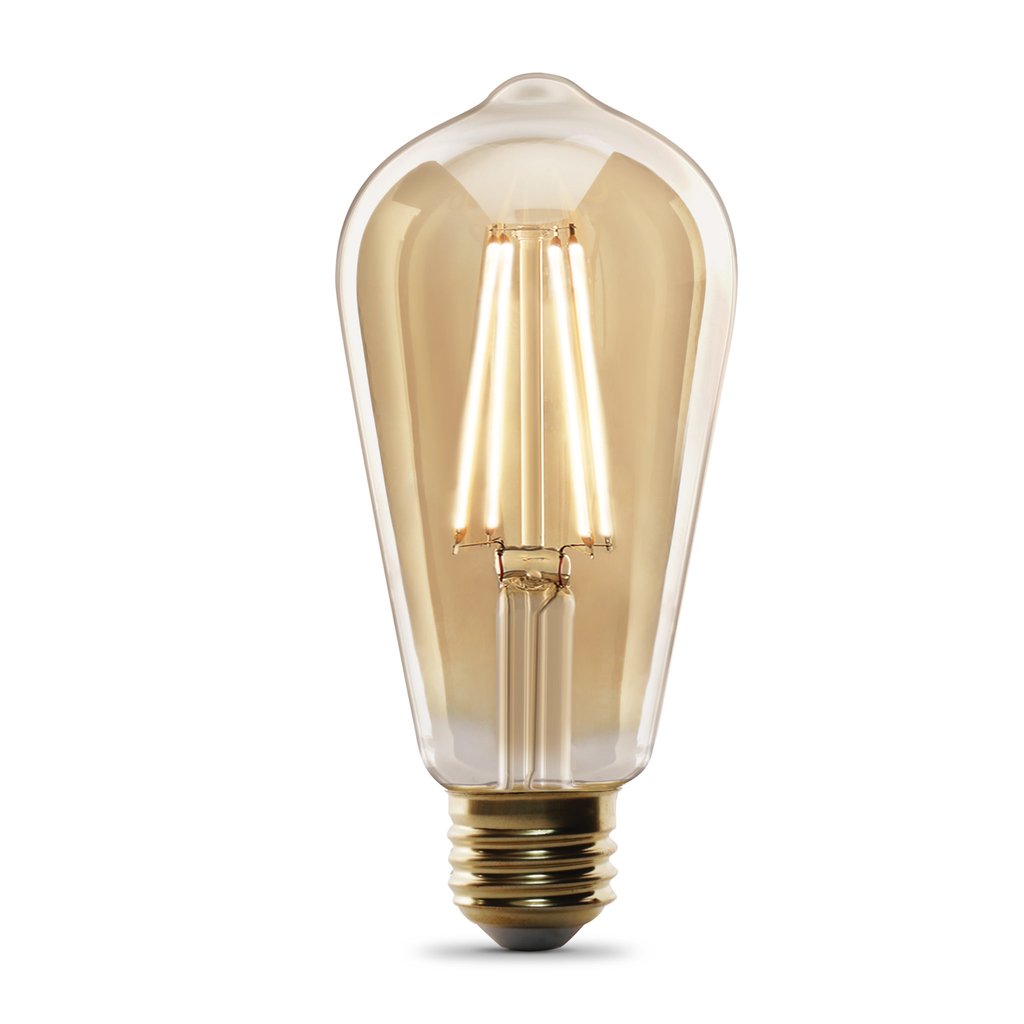 4 pack - Feit Electric ST19/VG/LED 5.5W ST19 LED Light Bulb
