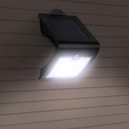 Feit Electric SV6/BLK/SOL 5W LED Fixture Black V-Shape Solar Powered
