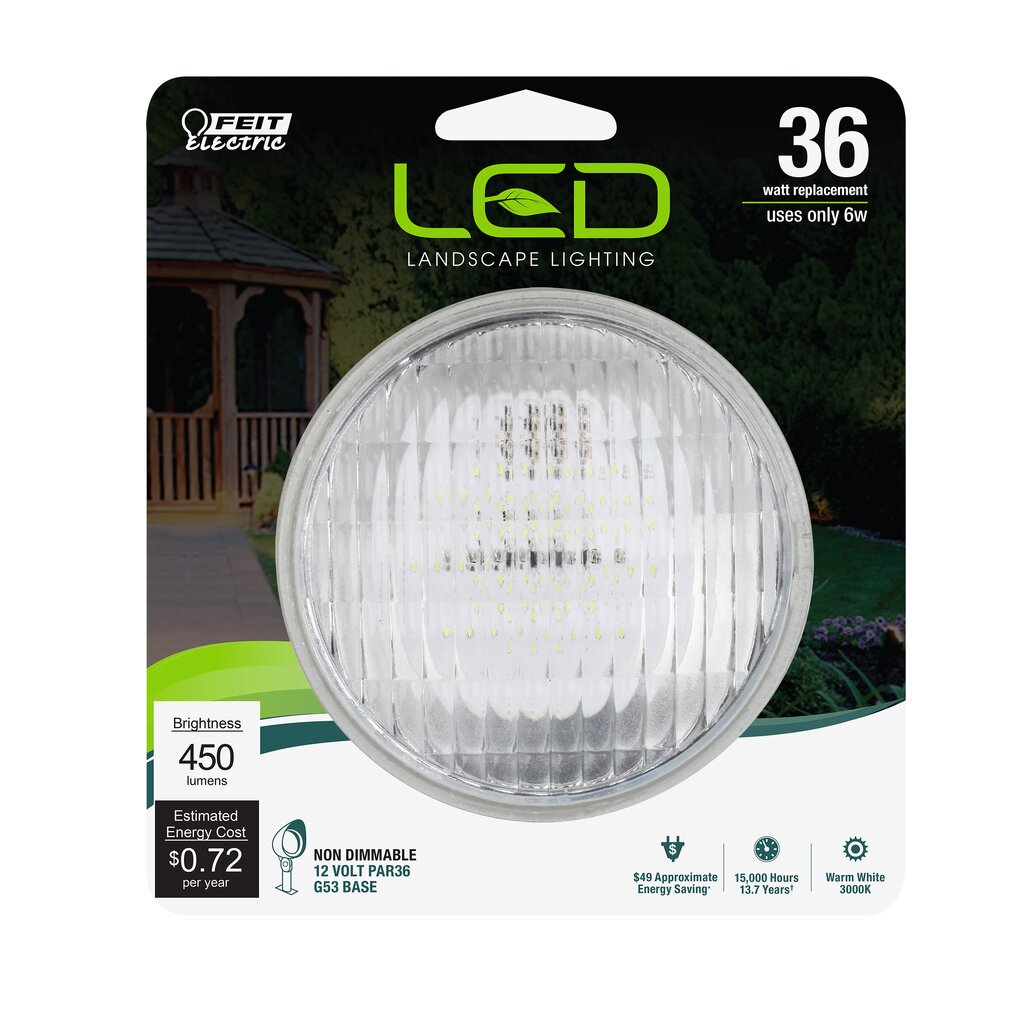 Feit Electric BPLVPAR3636/LED 6W PAR36 LED Light Bulb