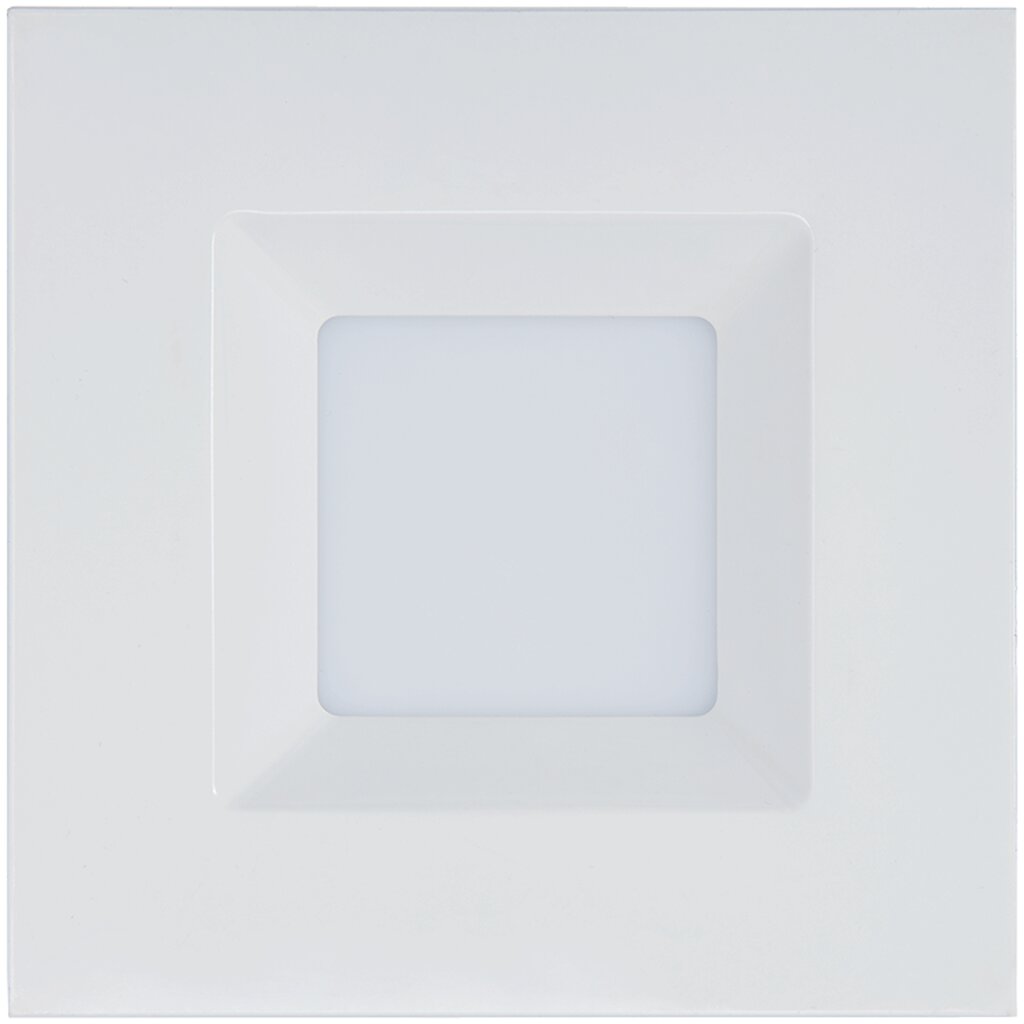 Luxrite LR23785 11W 4" Square LED Downlight Dimmable Fixture .