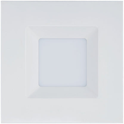Luxrite LR23785 11W 4" Square LED Downlight Dimmable Fixture .