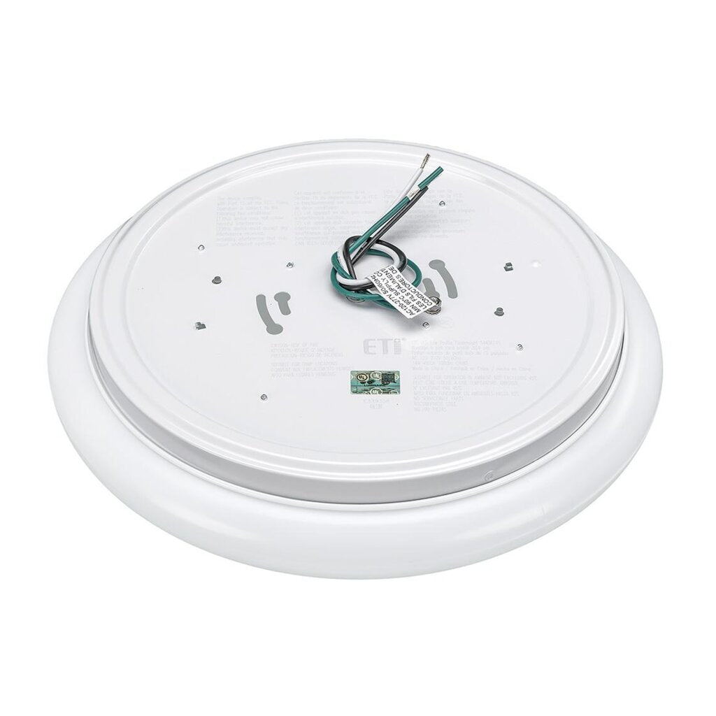 Eti 54436241 14W LED Close-To-Ceiling Fixture 12 in. 14-Watt Low