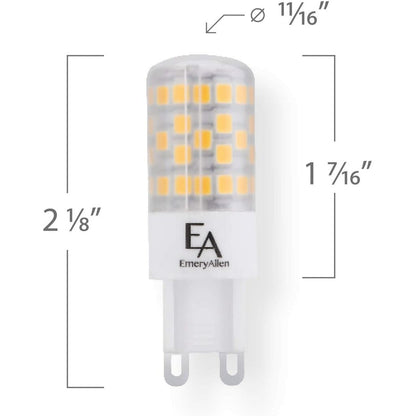 EmeryAllen EA-G9-4.5W-001-409F-D 4.5W COOL WHITE LED Light Bulb