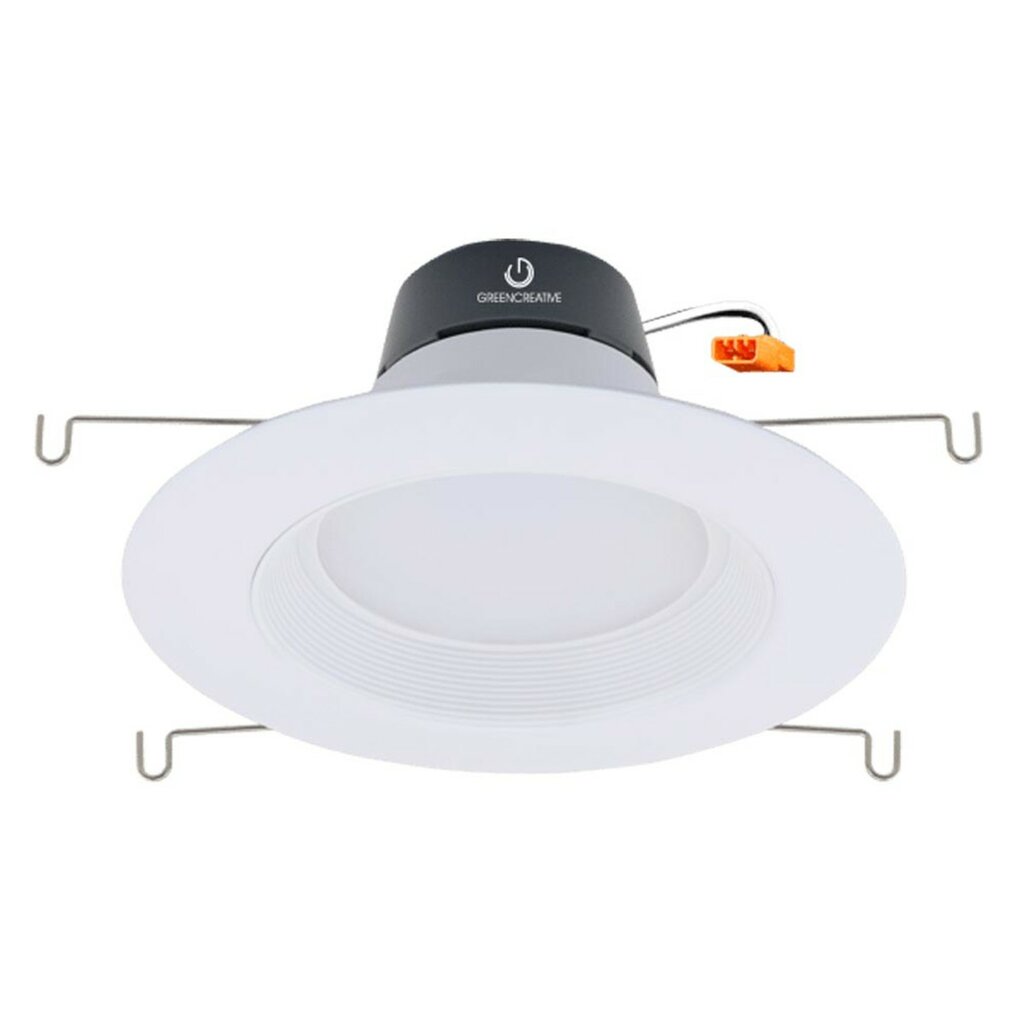Green Creative 97992 12W 5/6" Round LED Downlight Dimmable Fixture