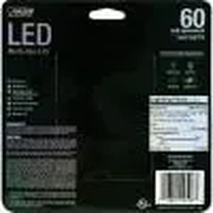 2 pack - Feit Electric A1960/CL/LED/2 9W A19 Soft White LED Light Bulb