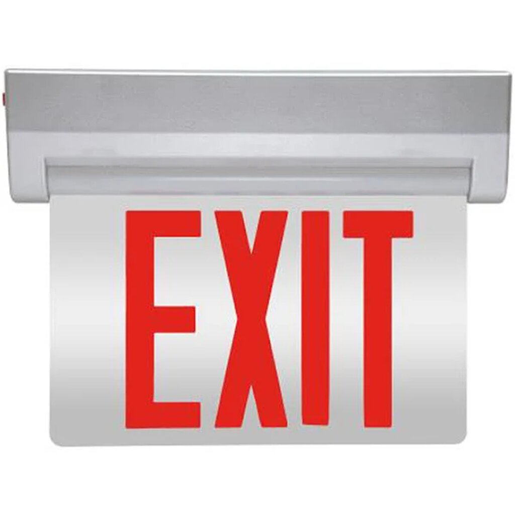 MaxLite EXE-RS2S 4.2W LED Fixture EDGELIT RED 2 SIDE EXIT SIGN