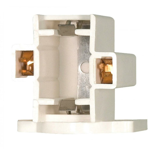 Satco 0231219 Socket 5W/7W/9W Horizontal Screw Down 2-Pin Lamps;