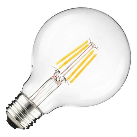 12 pack - TCP FG25D4027CCQ 4.5W G25 Soft White LED Light Bulb
