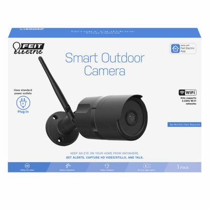 3 pack - Feit Electric CAM/WM/WIFI Camera Smart Wi-Fi Outdoor Wall