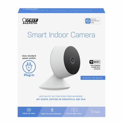 3 pack - Feit Electric CAM1/WIFI Camera Smart Wi-Fi Indoor
