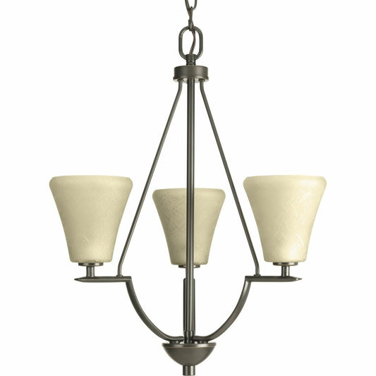 Progress Lighting P3821-20 Fixture Three-light chandelier/foyer with