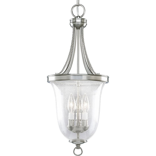 Progress Lighting P3753-09 Fixture Three-light foyer pendant with