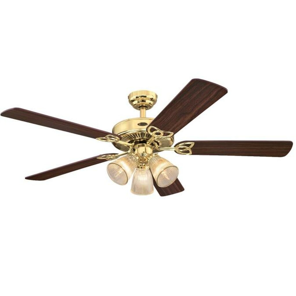 Westinghouse 7233800 Fan 13.5W Ceiling Fan 52 in. Vintage Polished