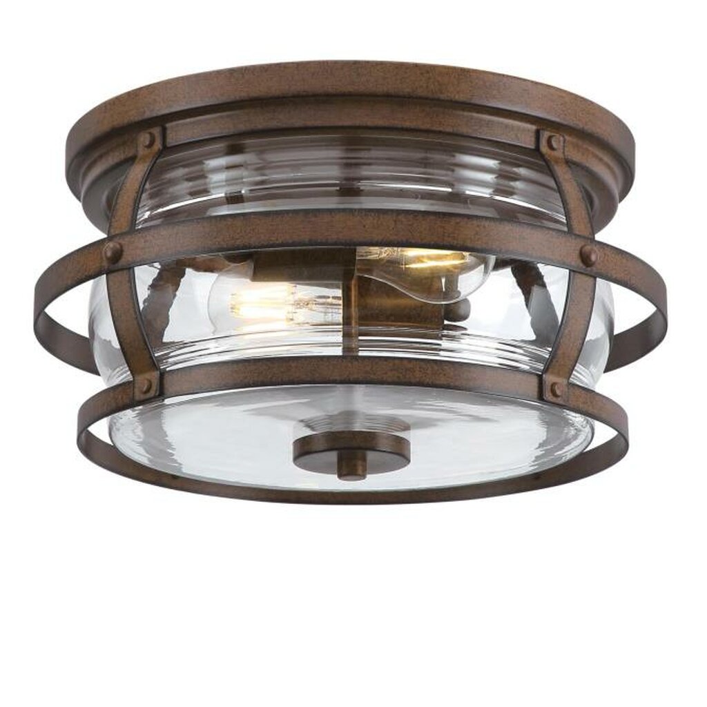 Westinghouse 6112600 Fixture 14 in. Weatherby 2 Light Flush