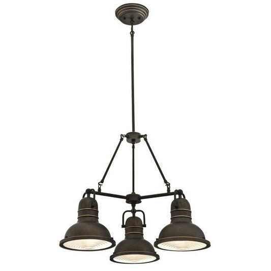 Westinghouse 6333700 Chandelier Fixture 3 Light Oil Rubbed Bronze
