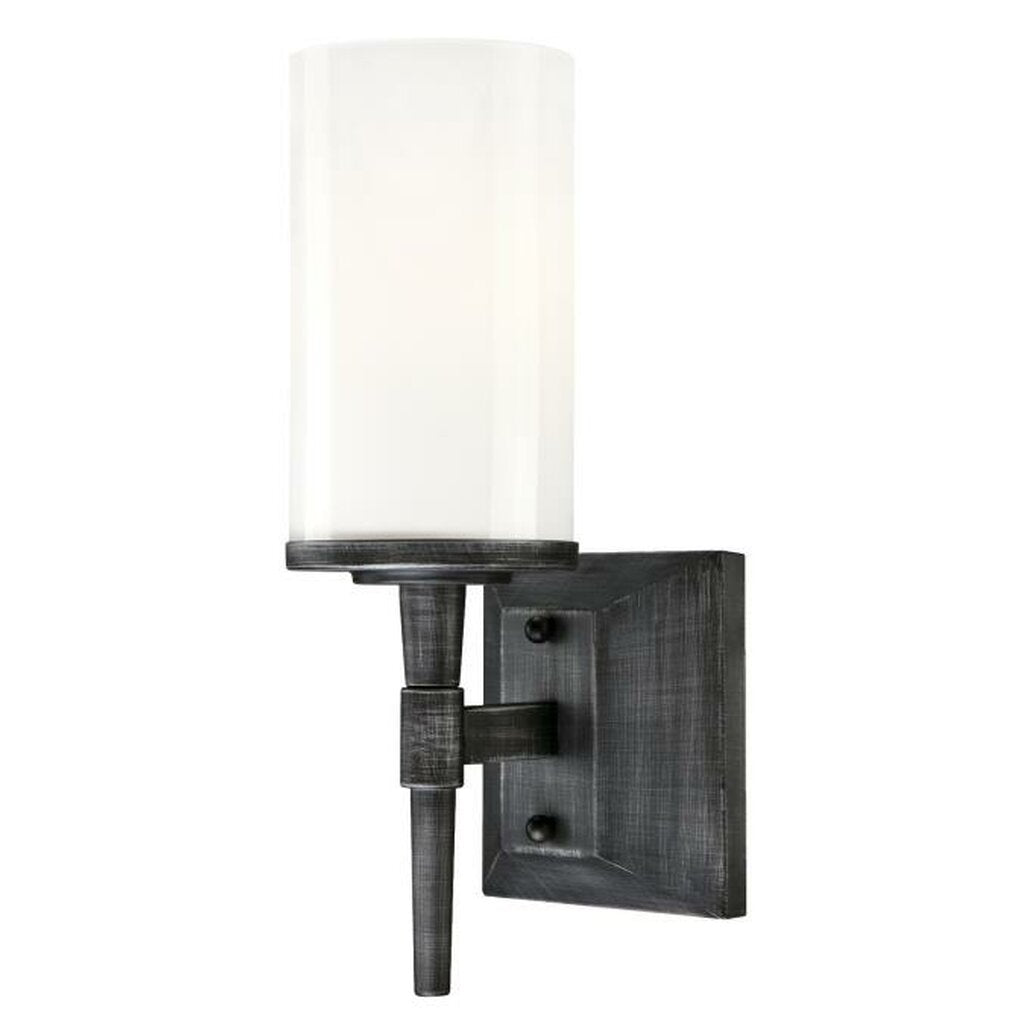 Westinghouse 6325000 Sconce Fixture 1 Light Wall Distressed Aluminum