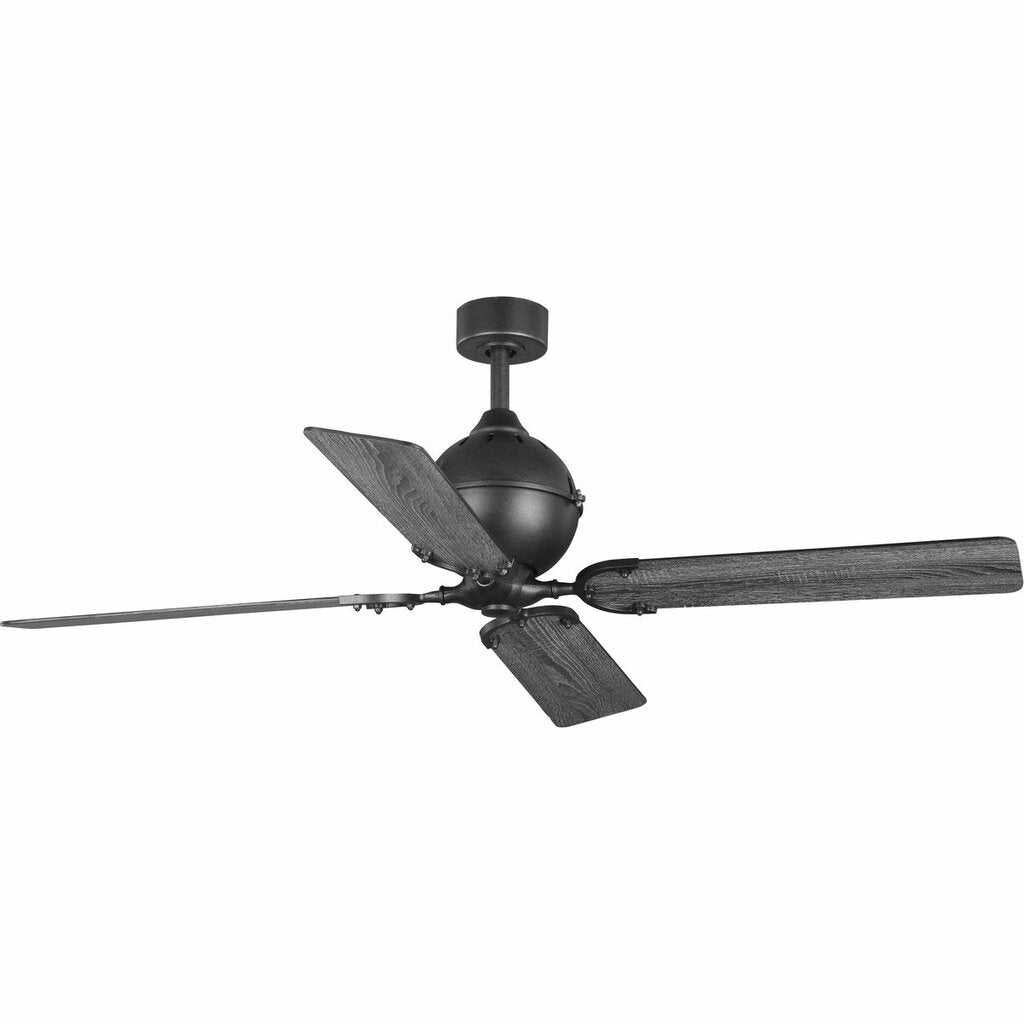 Progress Lighting P250010-080 This ceiling fan offers a charming